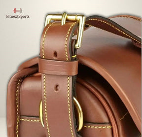 Luxury Leather Cartridge Bag – Perfect for Hunting & Shooting Adventures