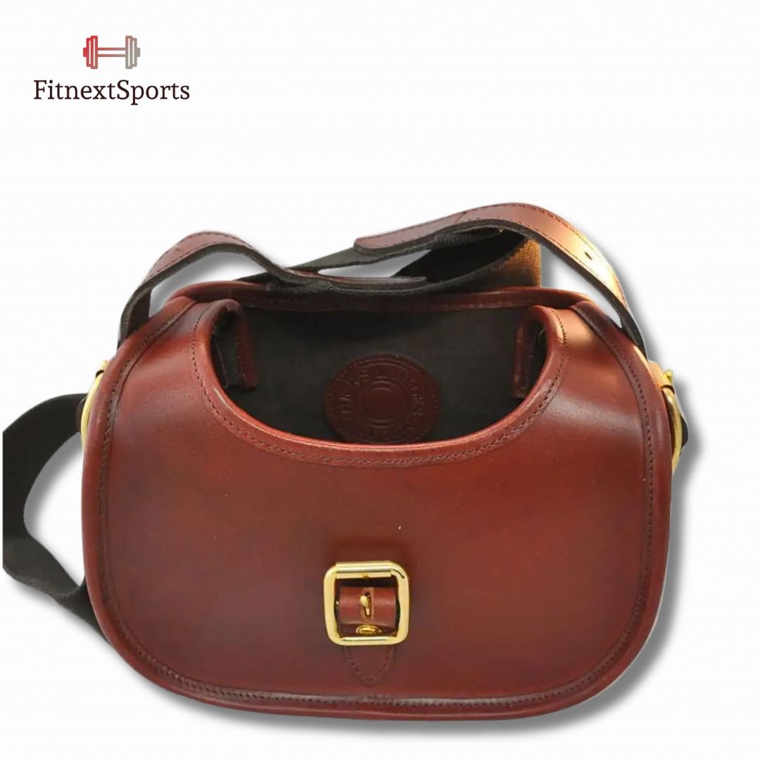 Premium Leather Cartridge Bag – Hunting & Shooting Gear